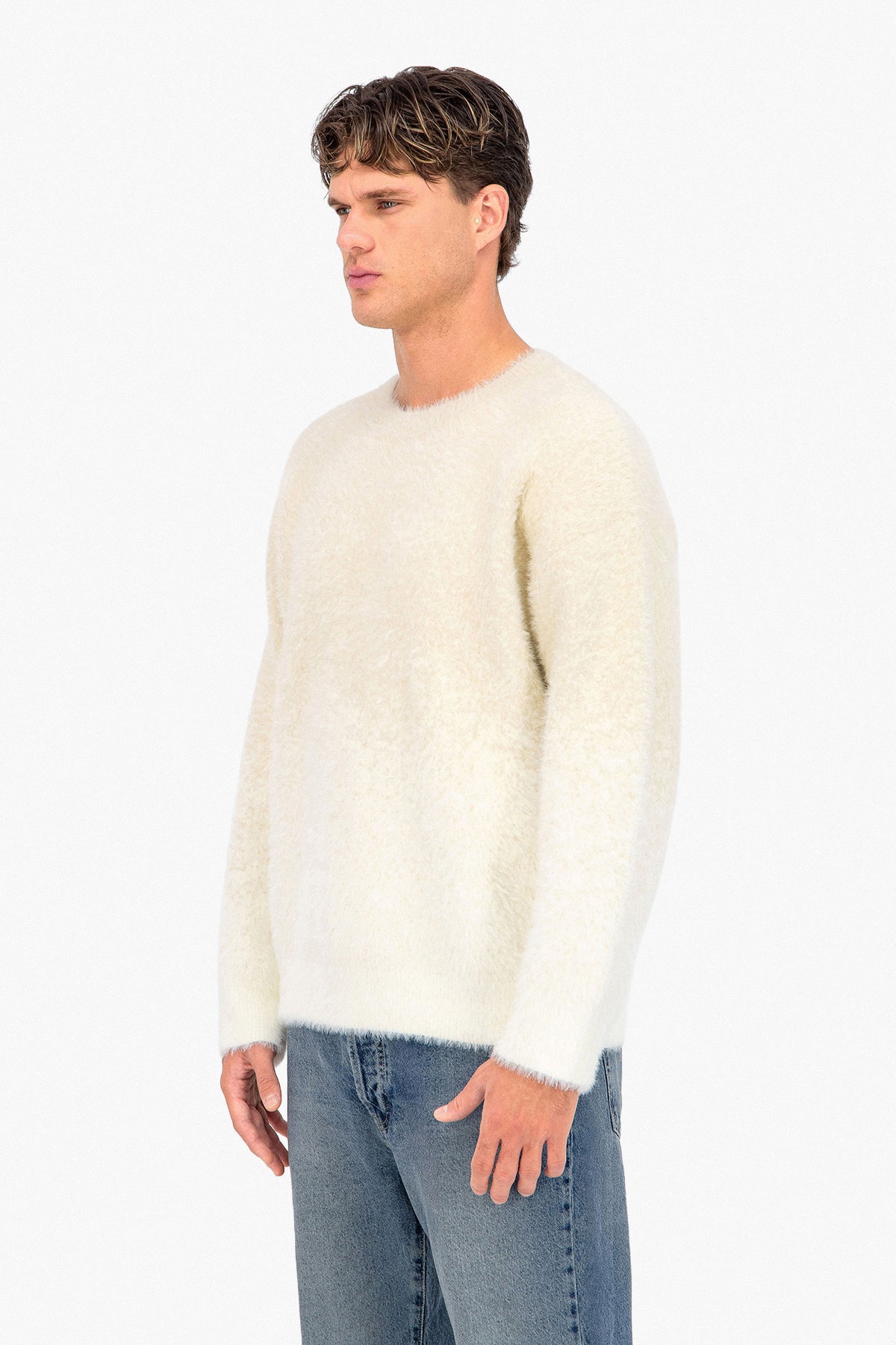 Fluffy Knit Pullover