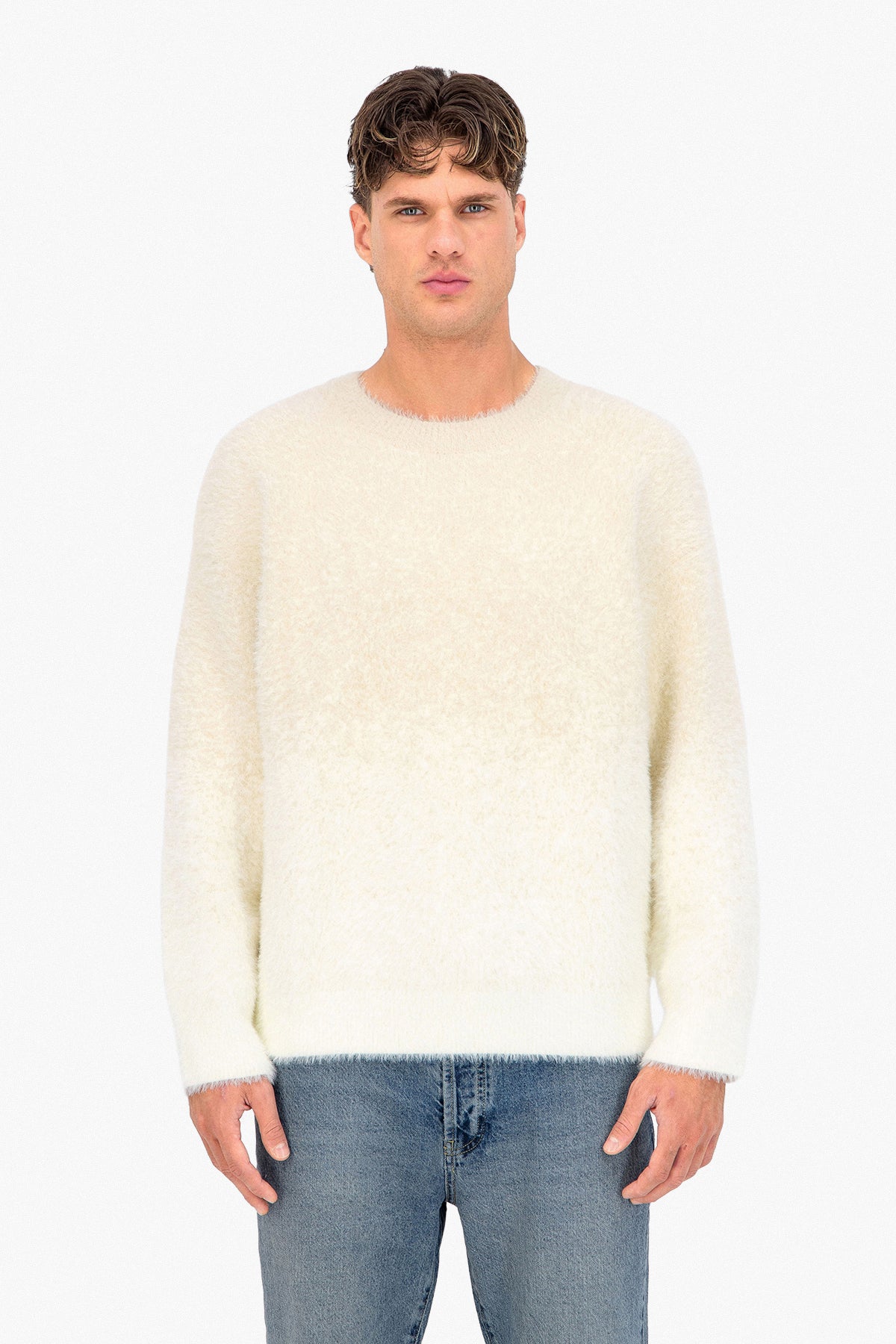 Fluffy Knit Pullover