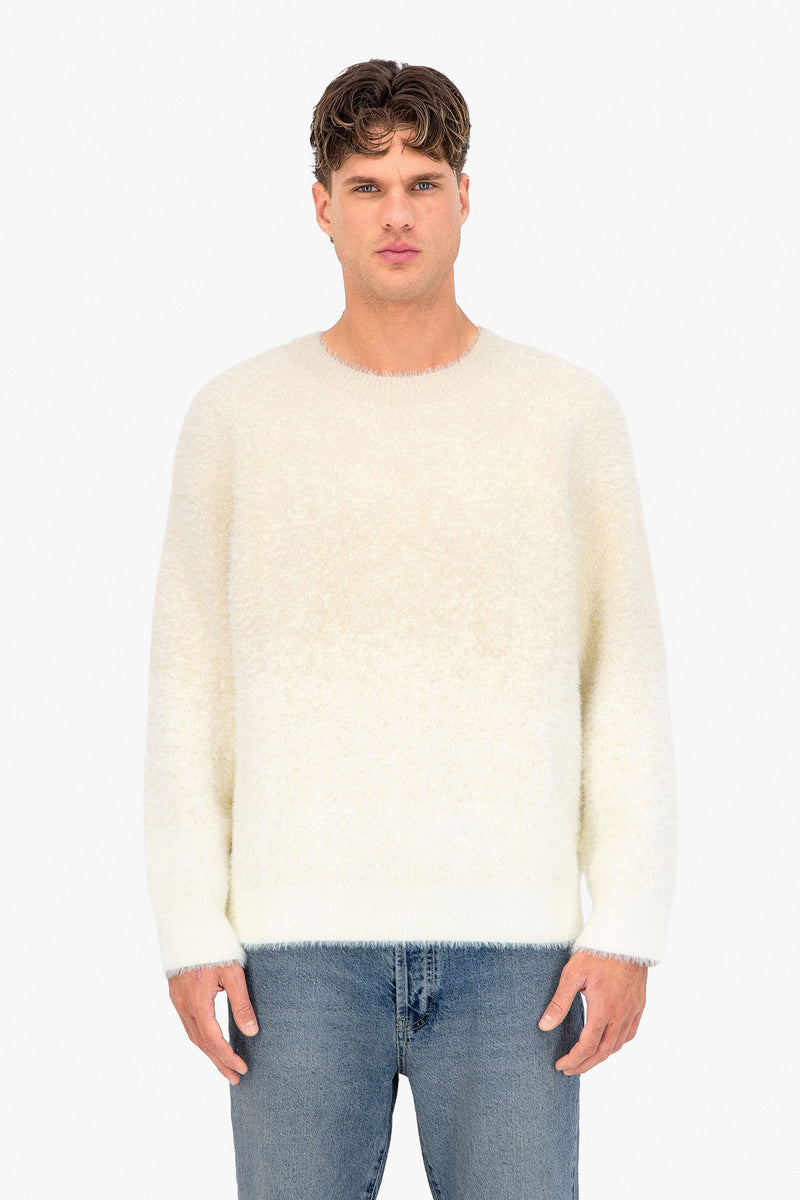 Fluffy Knit Pullover