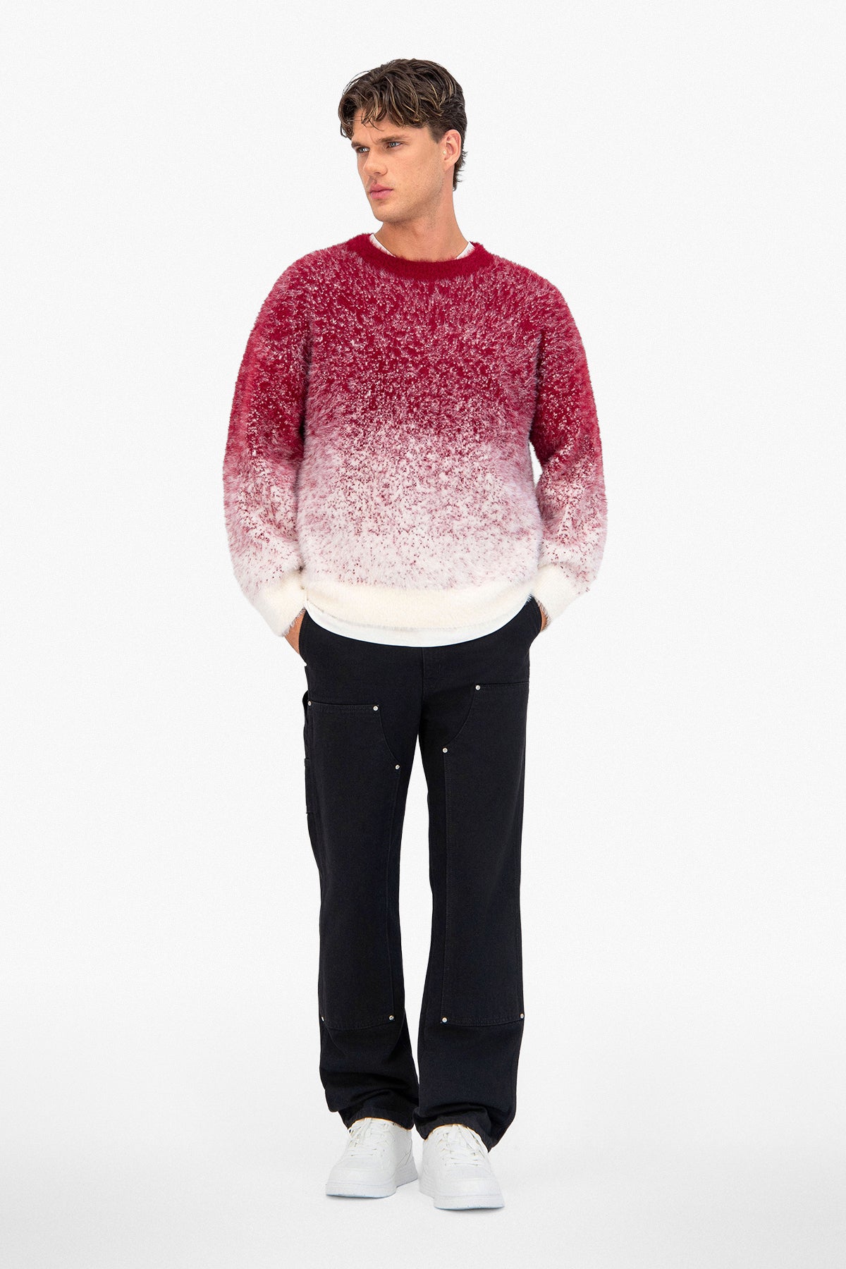 Fluffy Knit Pullover