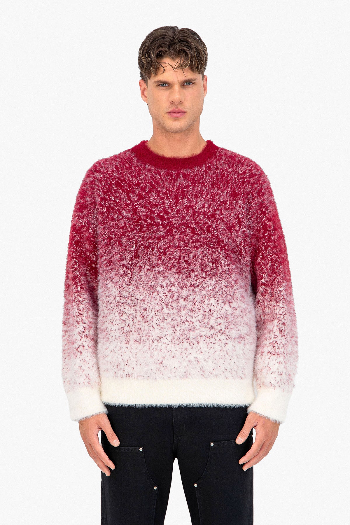 Fluffy Knit Pullover