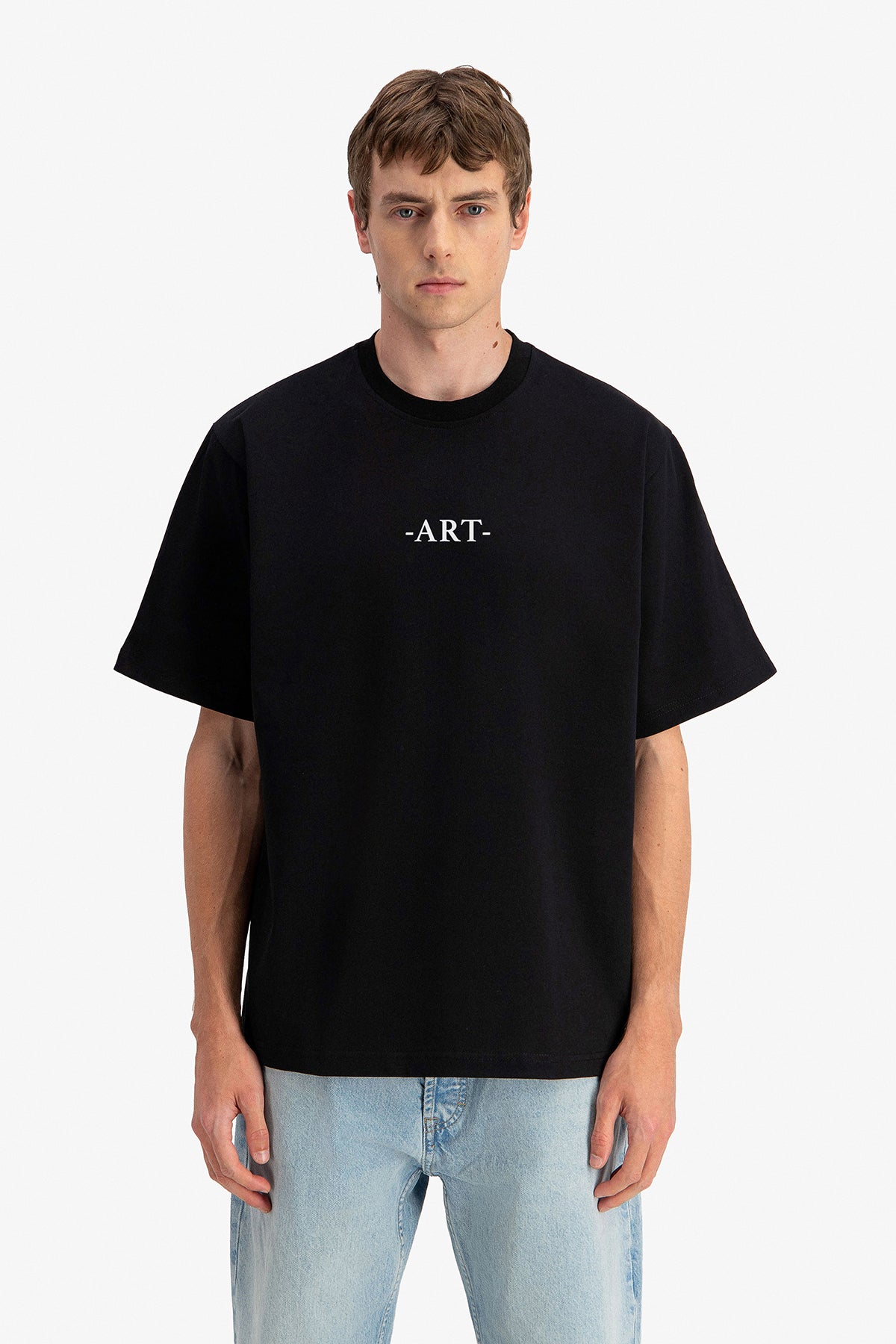 ART  Graphic Cotton Crewneck Tee