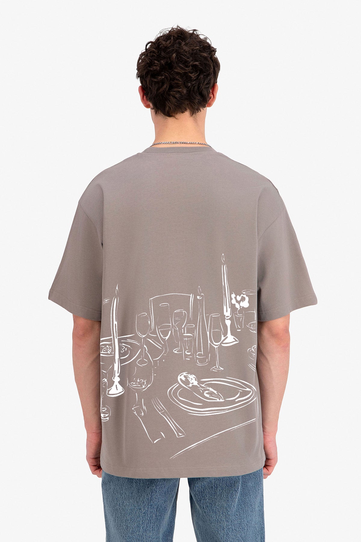 BREAKFAST PRINT T-SHIRT