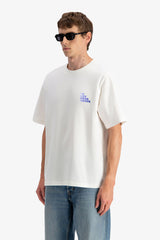 SQUARE PUFF PRINT T-SHIRT