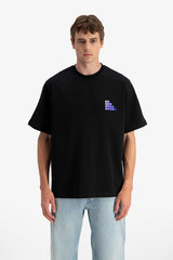 SQUARE PUFF PRINT T-SHIRT