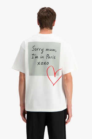 Excuse  Sorry Mum Print T-shirt
