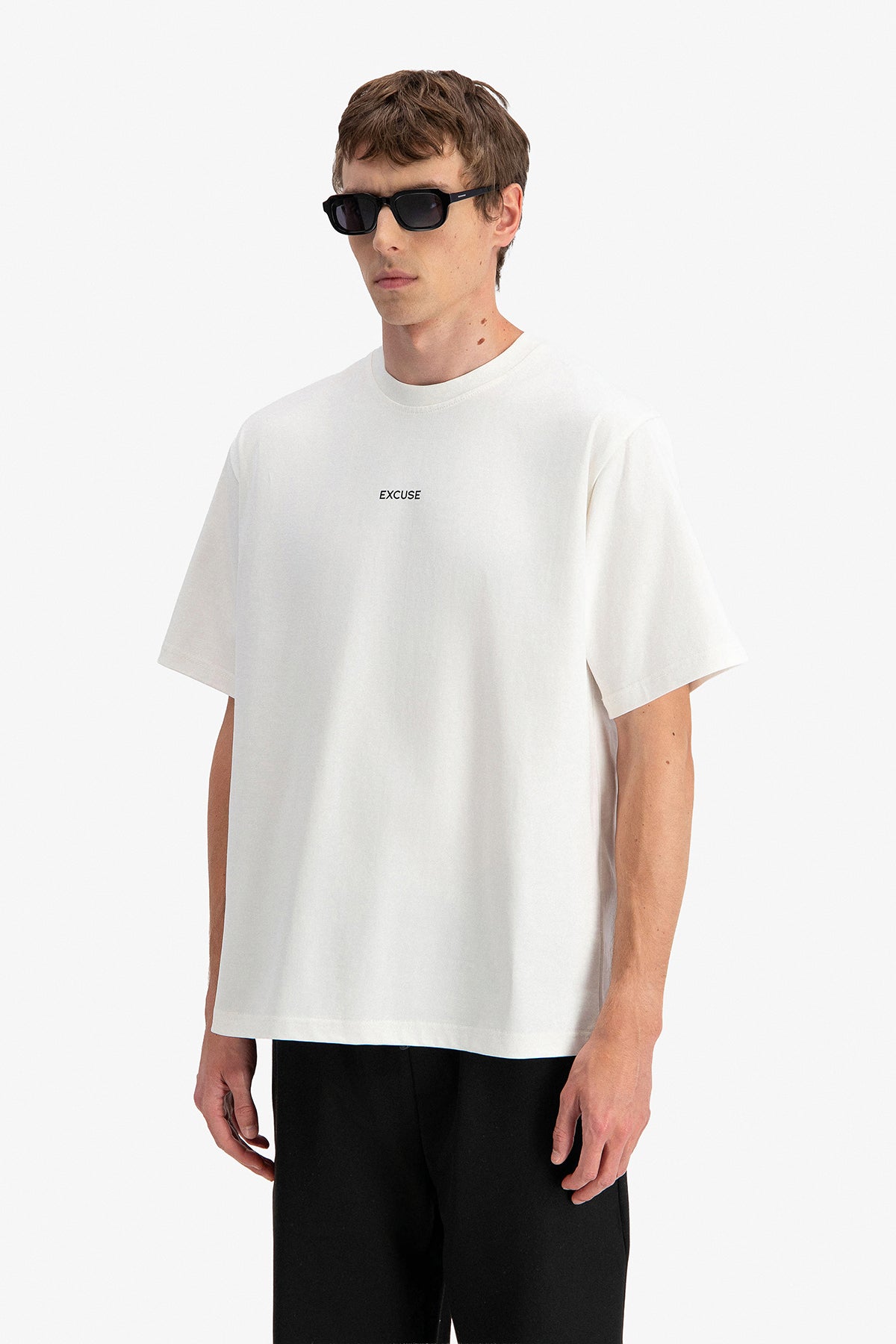 Excuse  Sorry Mum Print T-shirt