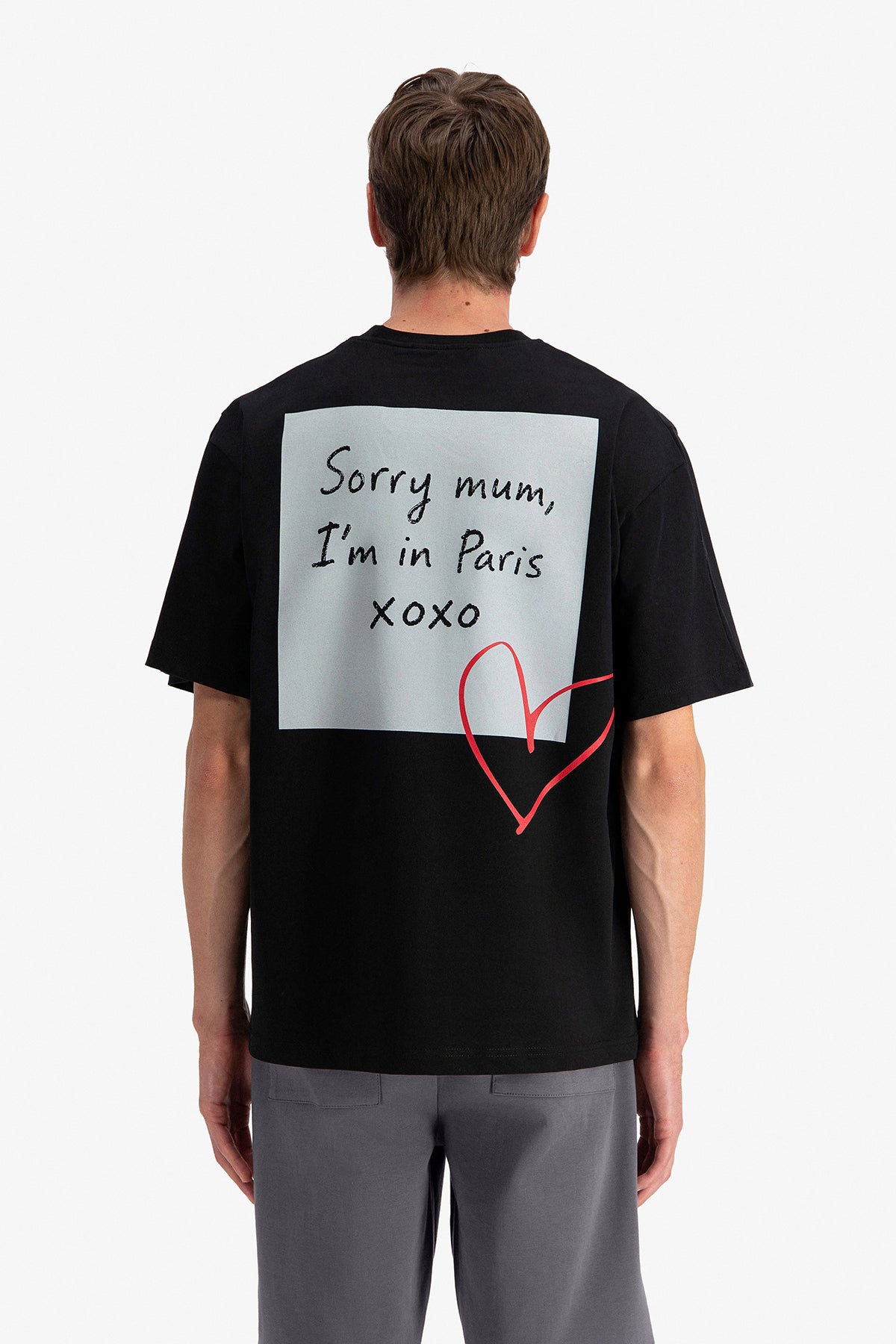 Excuse  Sorry Mum Print T-shirt