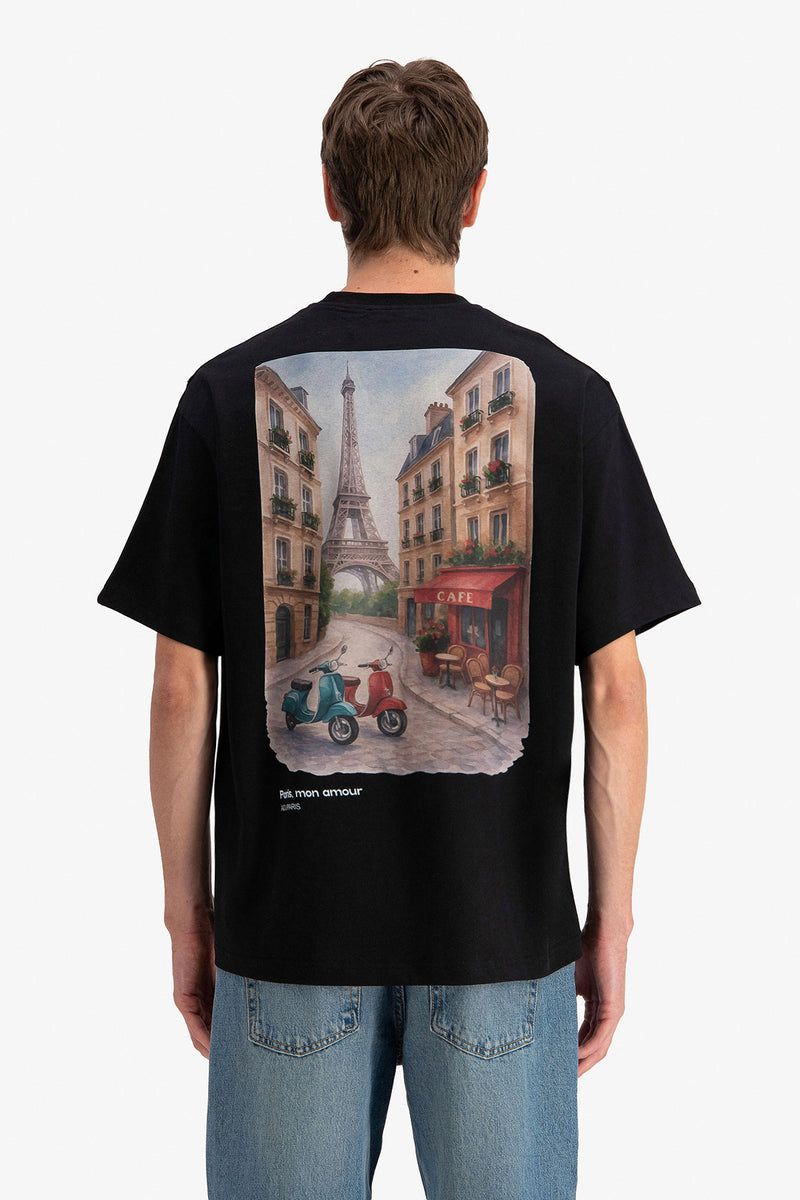 Parisien Mon Amour Print T-shirt