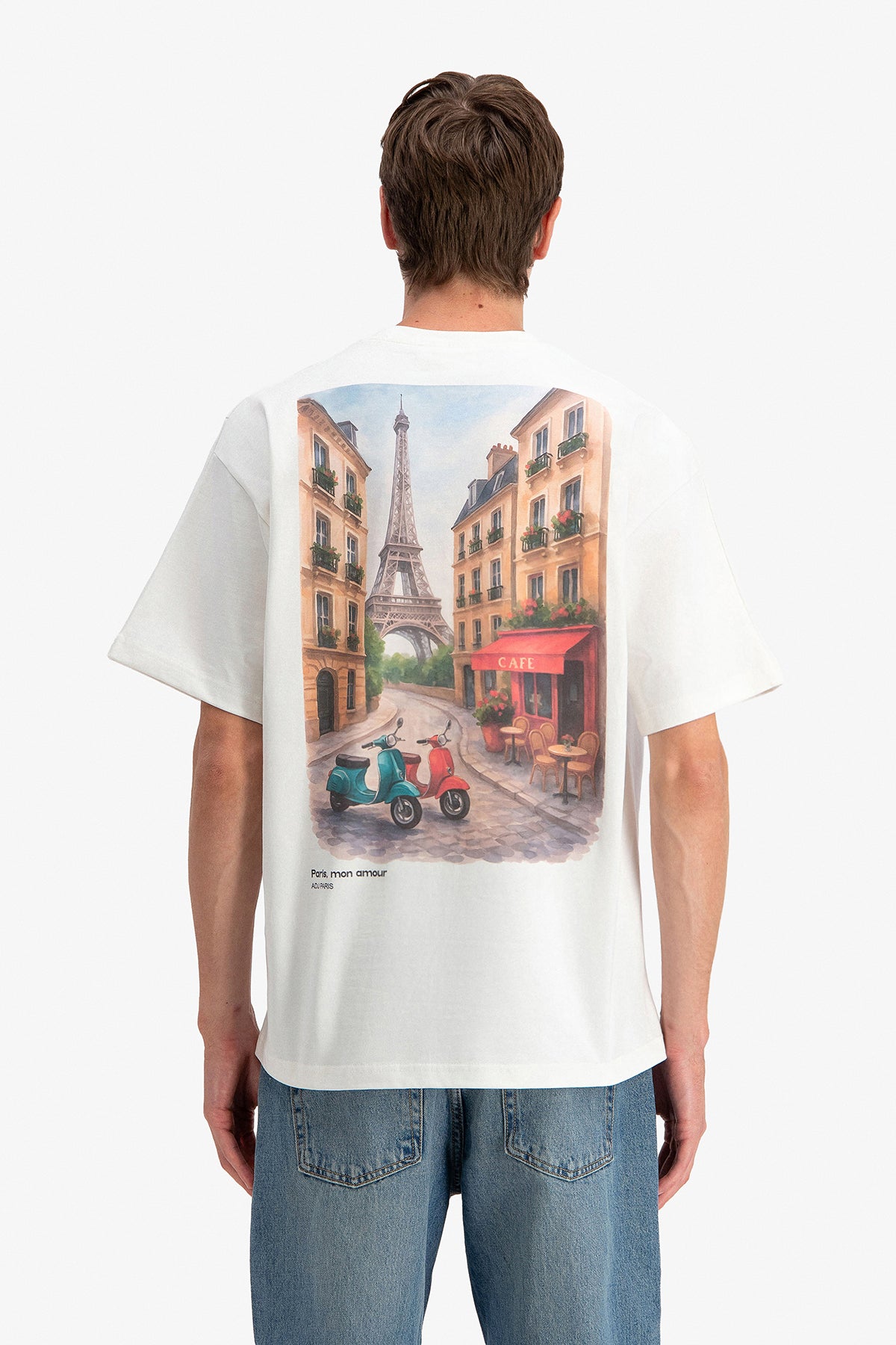 Parisien Mon Amour Print T-shirt
