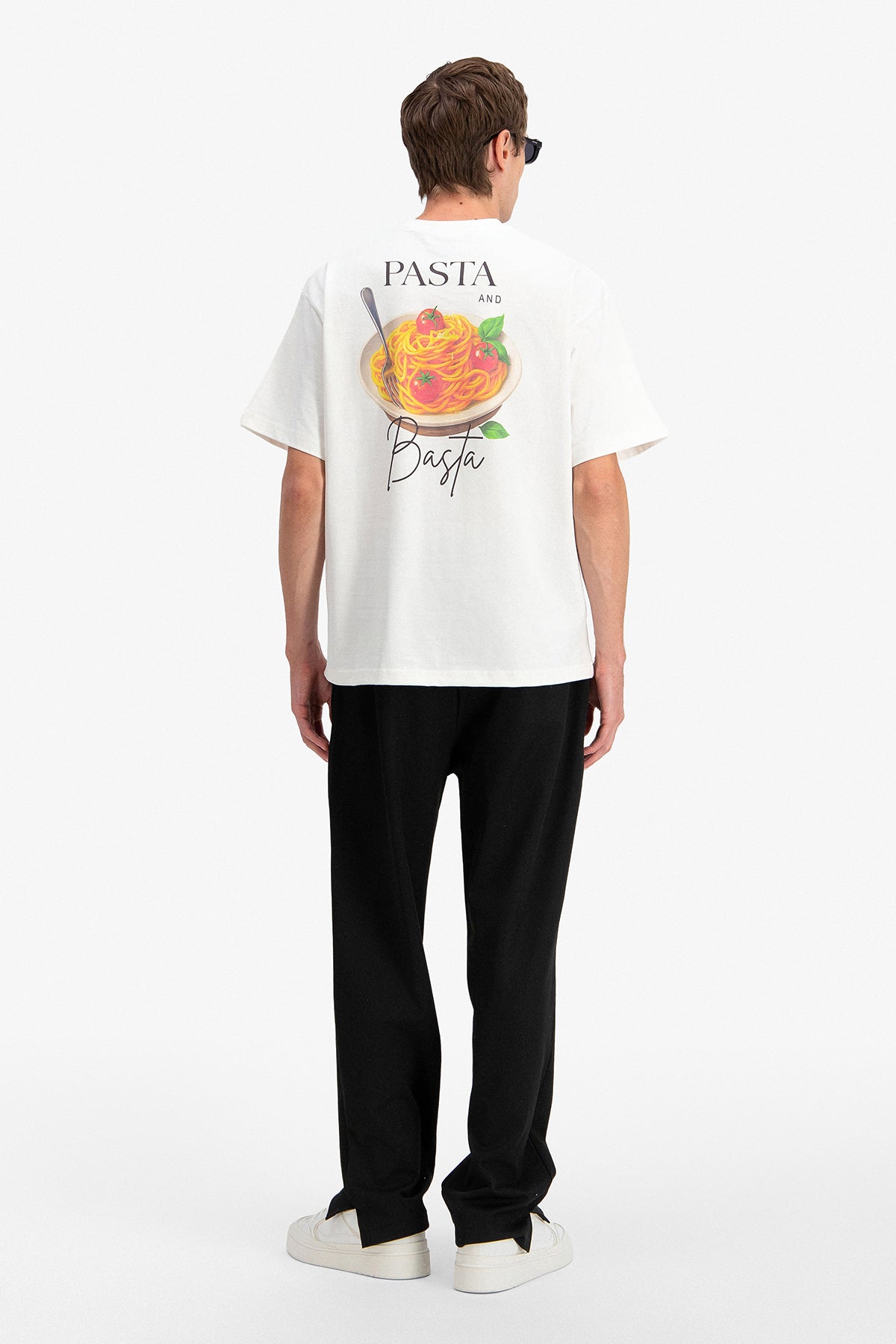 Pasta Lover Print T-shirt