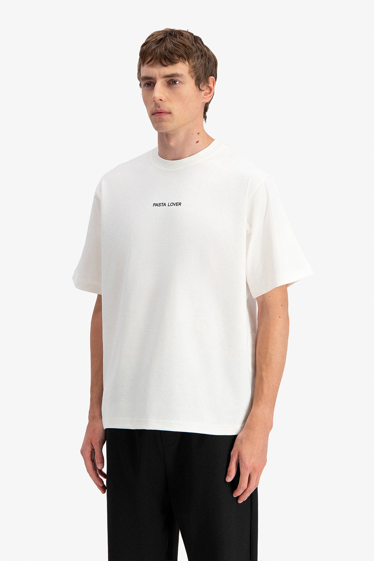 Pasta Lover Print T-shirt