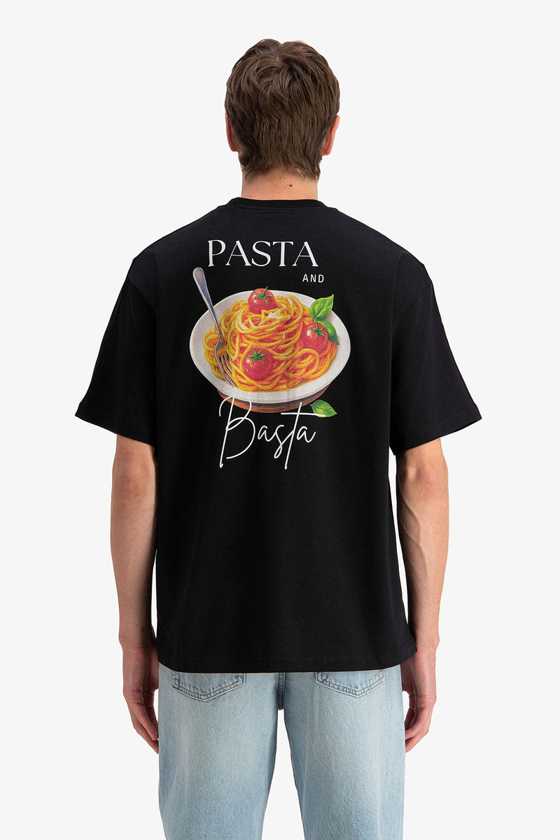 Pasta Lover Print T-shirt
