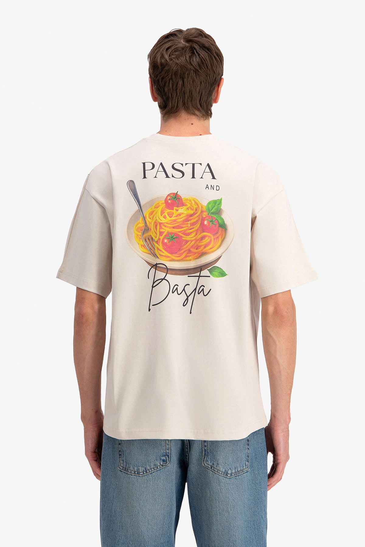 Pasta Lover Print T-shirt