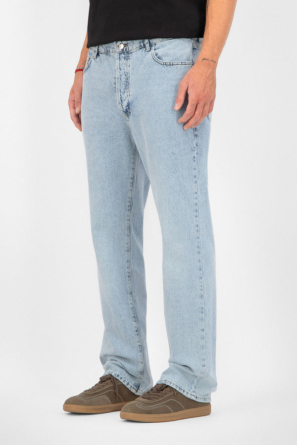 Straight Fit Denim Pants