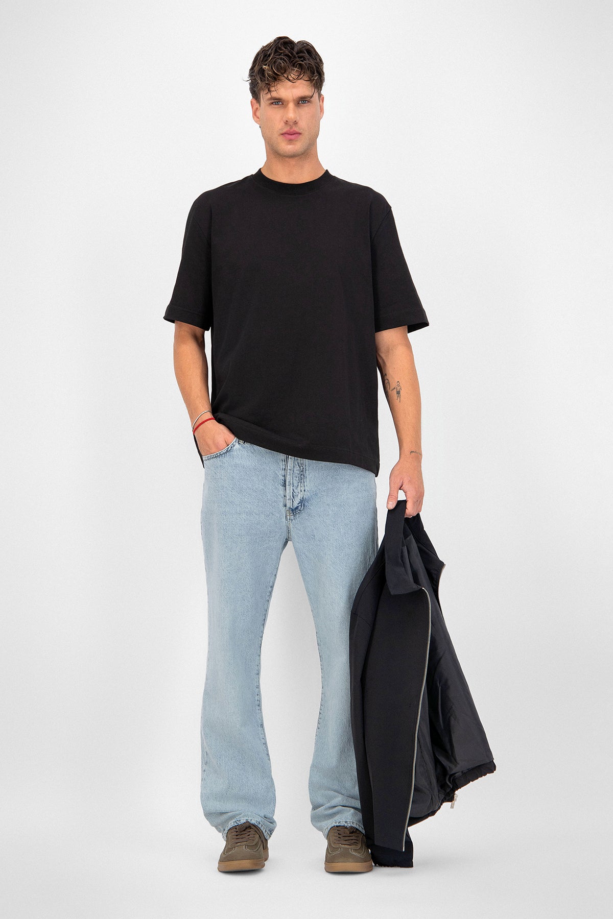 Straight Fit Denim Pant