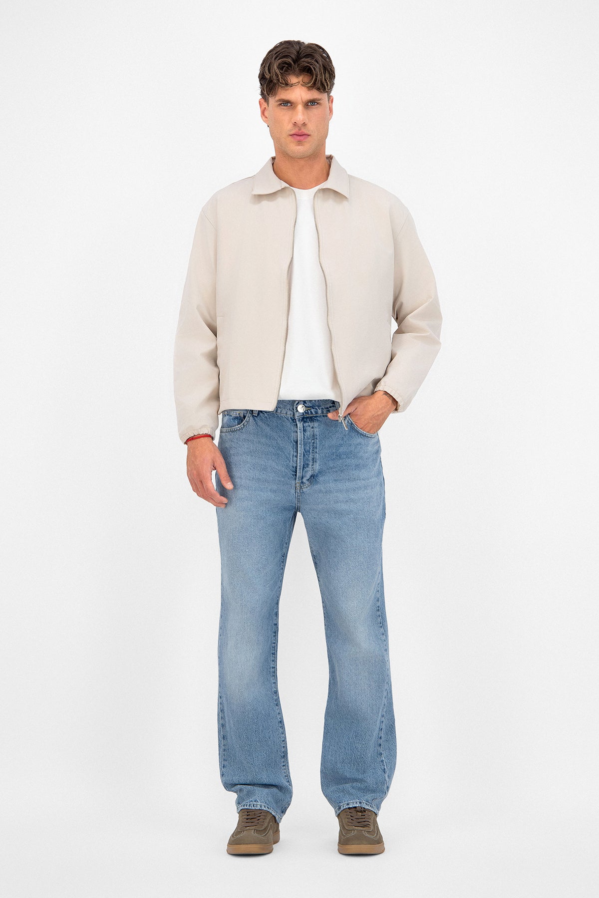 Straight Fit Denim Pant