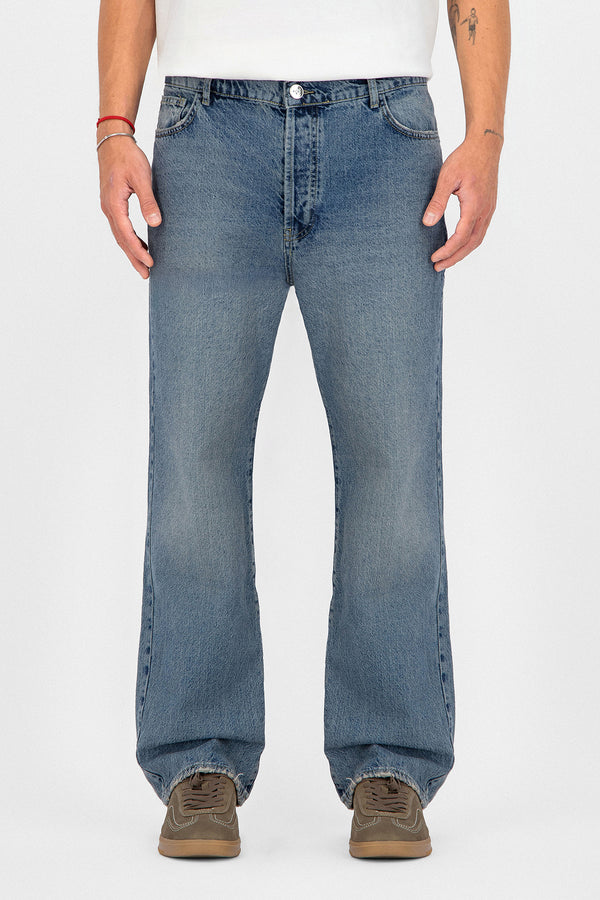 Straight Fit Denim Pants