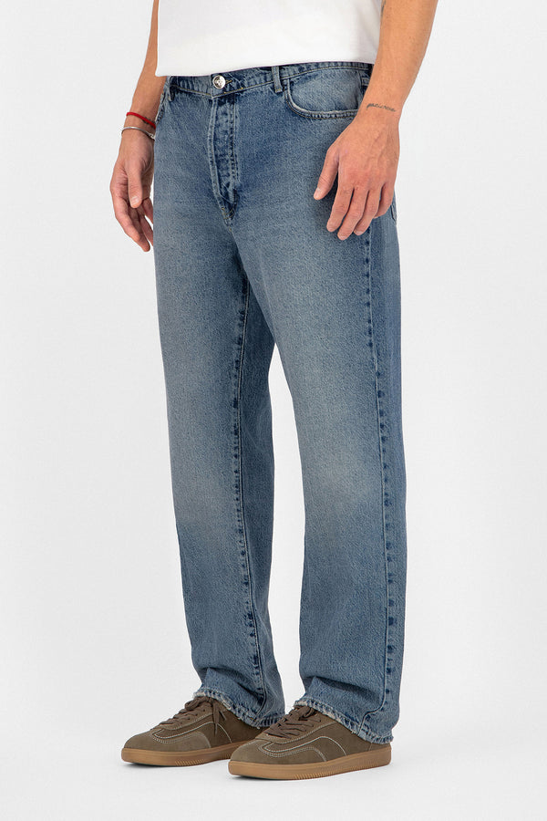 Straight Fit Denim Pants