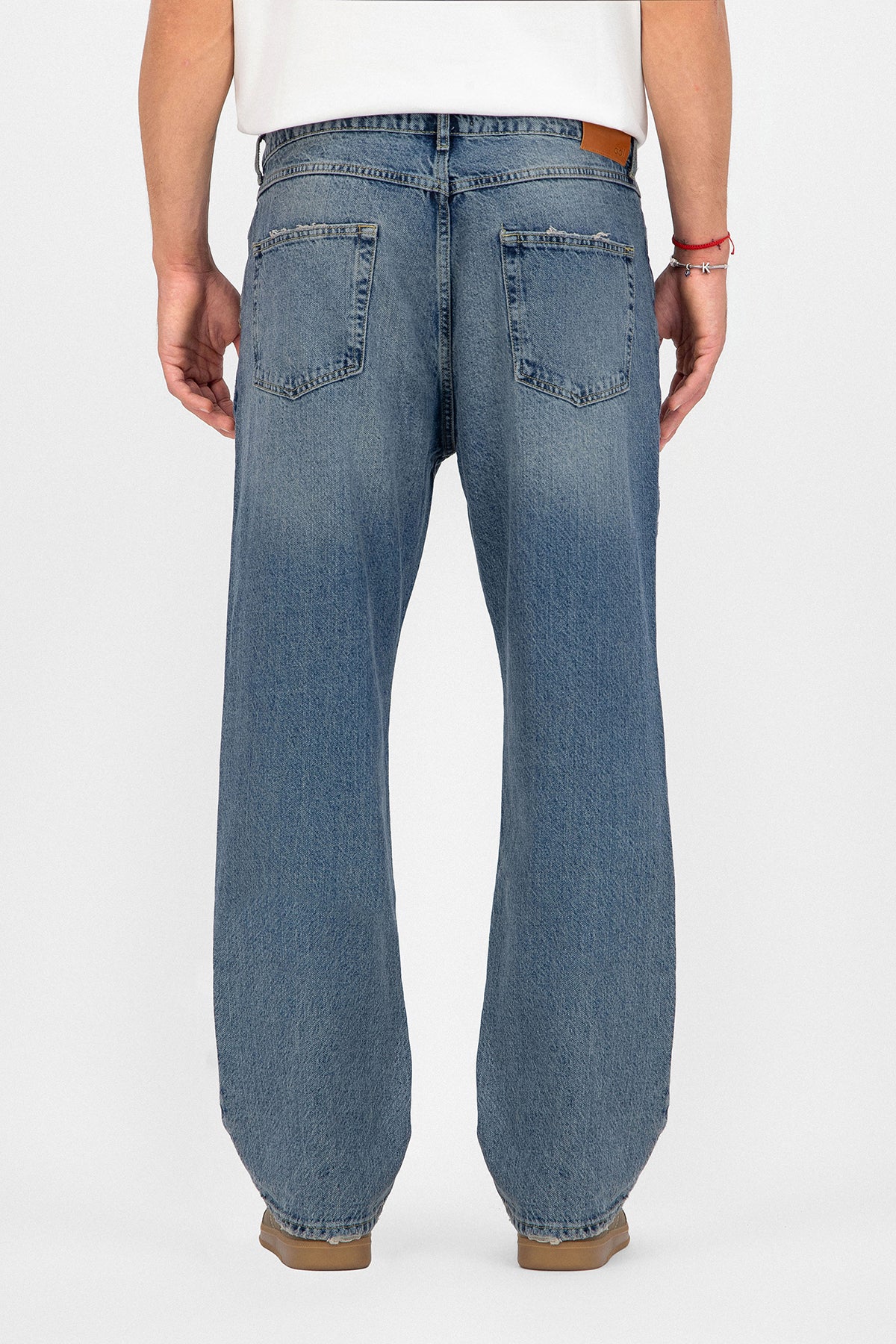 Straight Fit Denim Pant