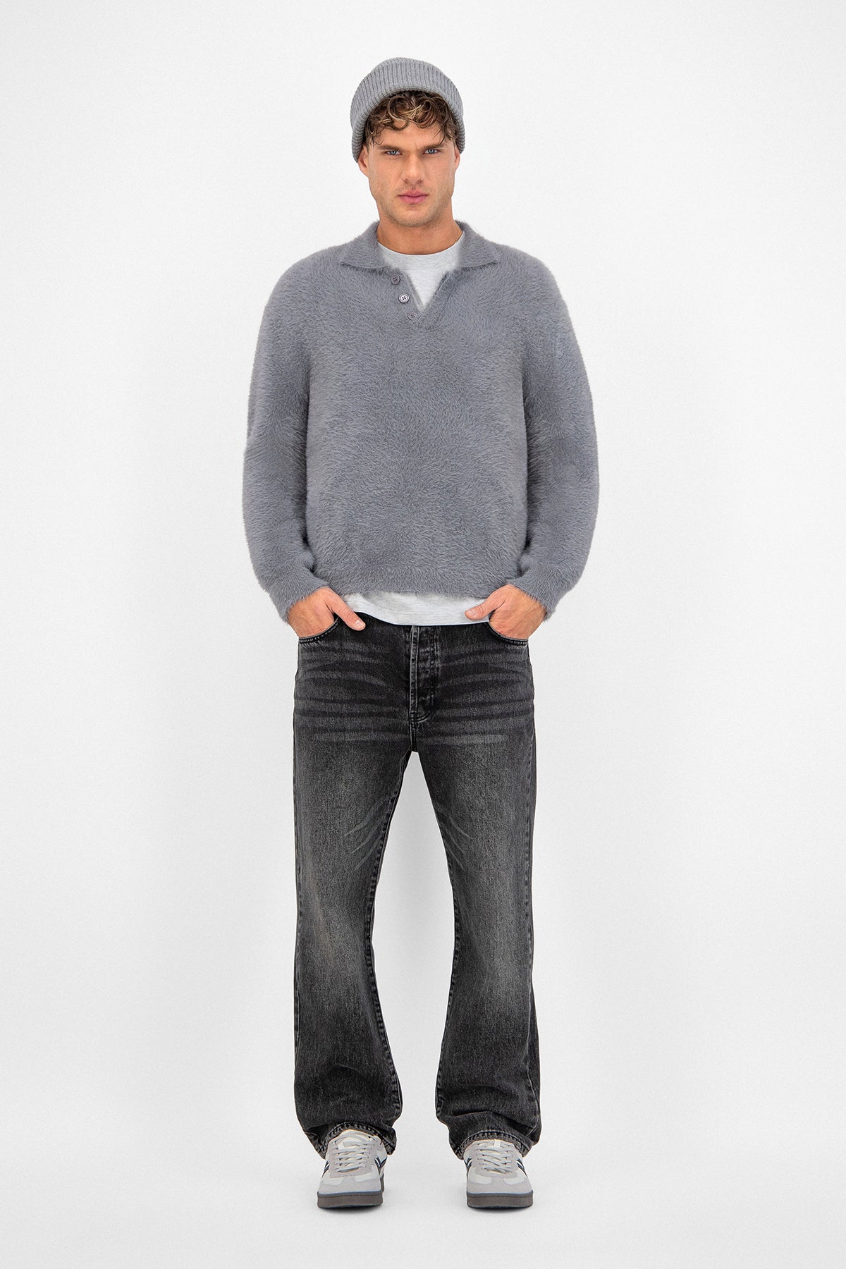 Straight Fit Denim Pant