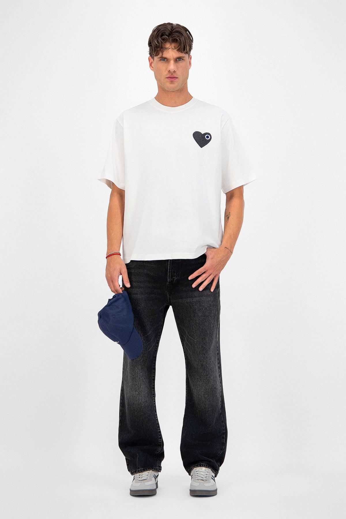 Straight Fit Denim Pants