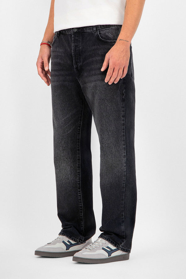 Straight Fit Denim Pants