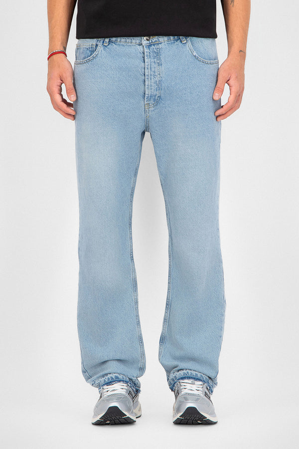 Gusset Panel Straight Fit Pant