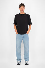 Gusset Panel Straight Fit Pant