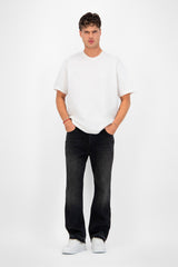 Gusset Panel Straight Fit Pant
