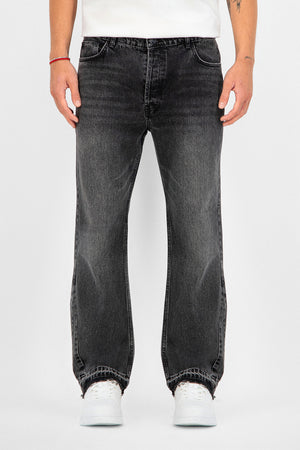 Gusset Panel Straight Fit Pant