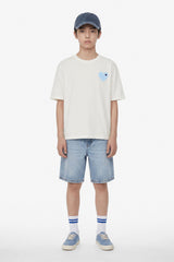 Blanc /  Baby Bleu