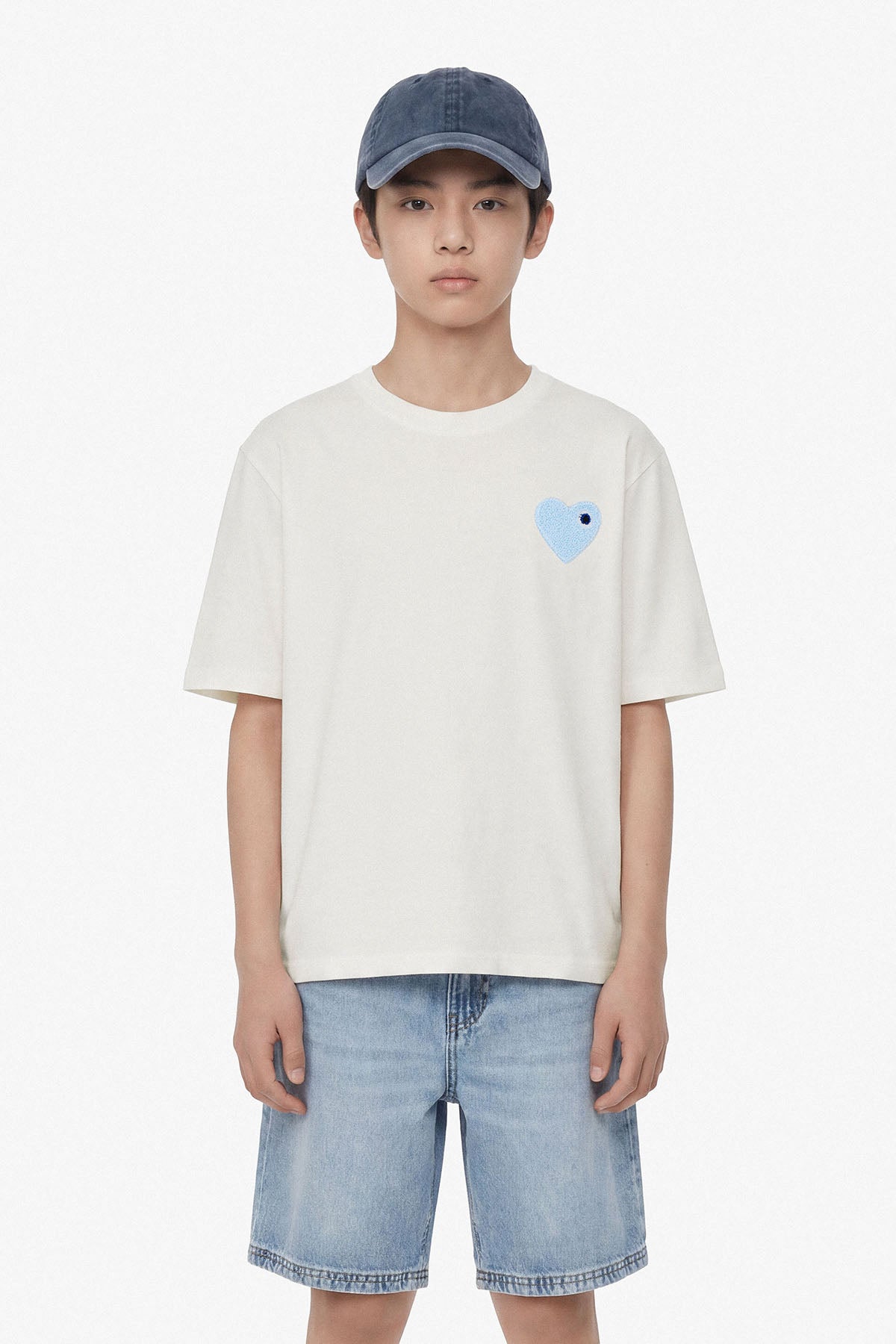 Blanc /  Baby Bleu