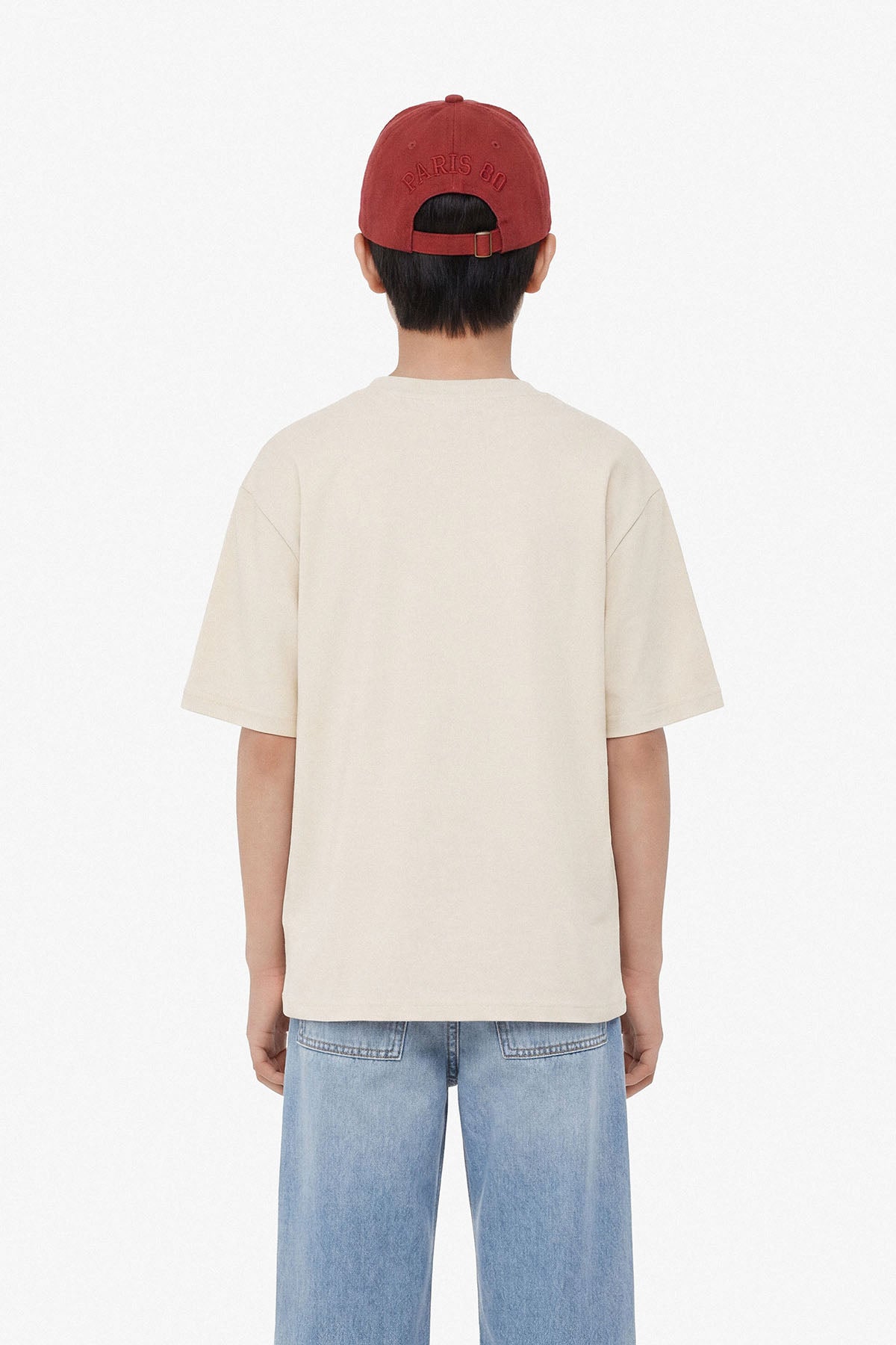 Beige / Rouge