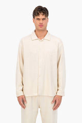 Jacquard LS Button Shirt