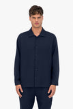 Jacquard LS Button Shirt