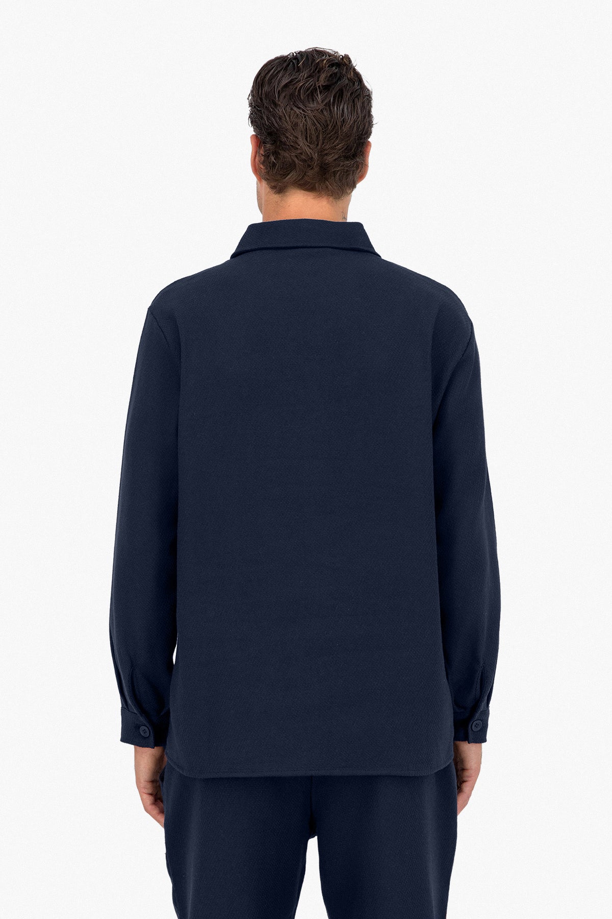 Jacquard LS Button Shirt