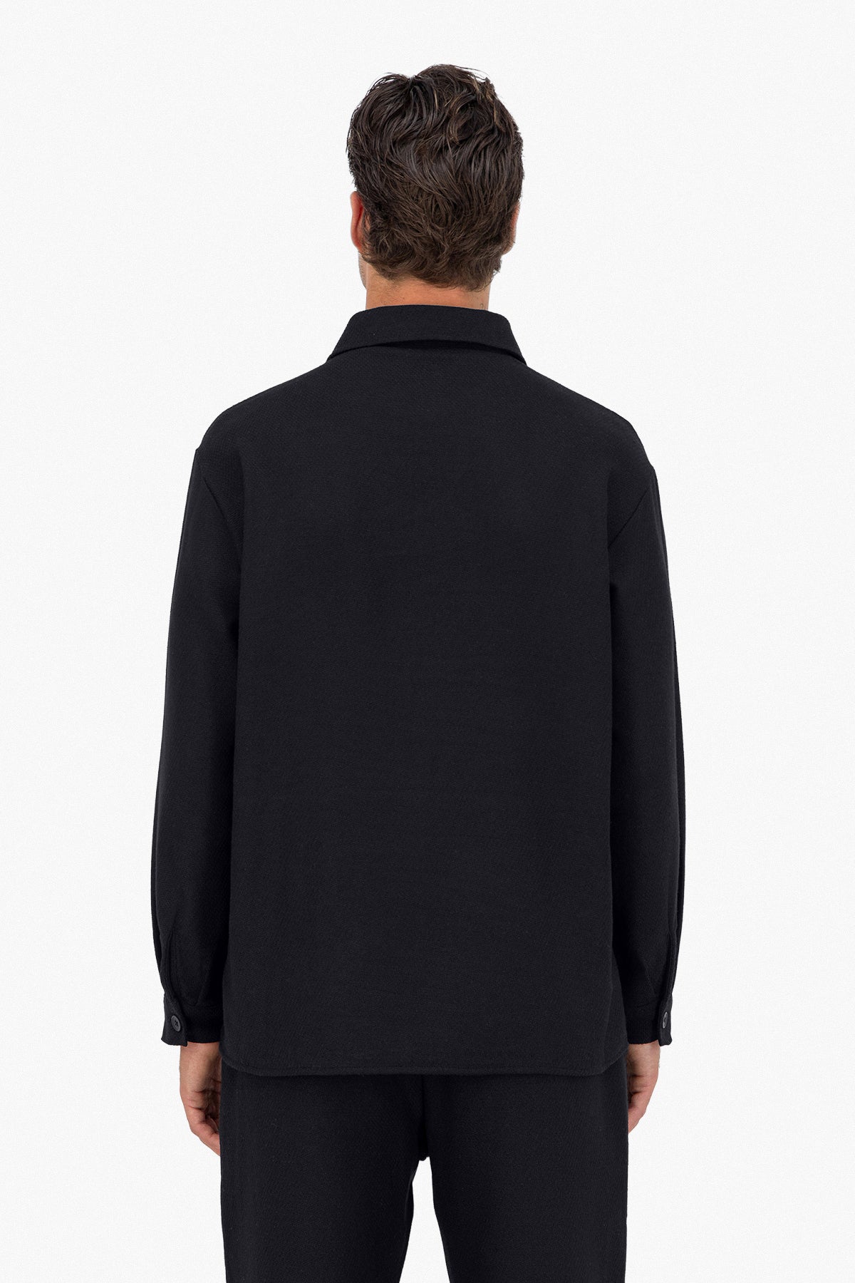 Jacquard LS Button Shirt