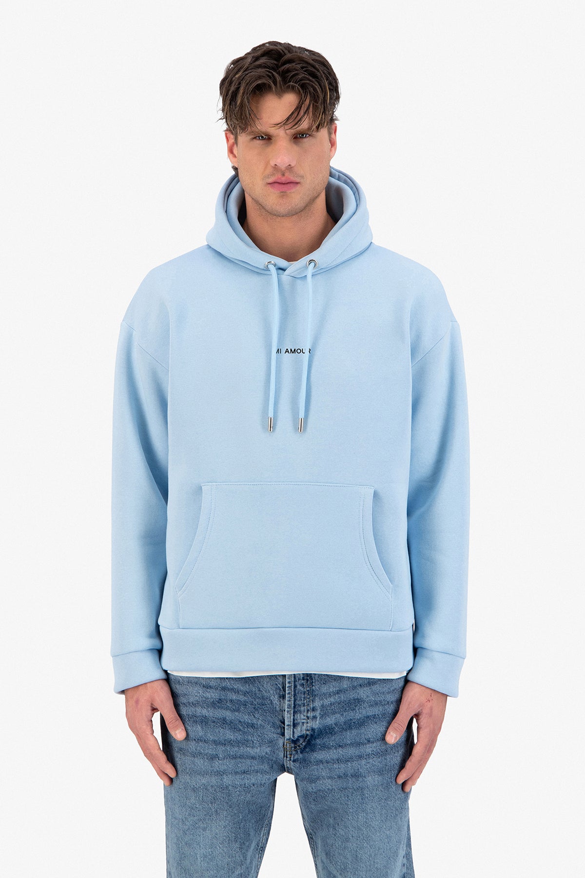 Mi Amore Print Hoodie