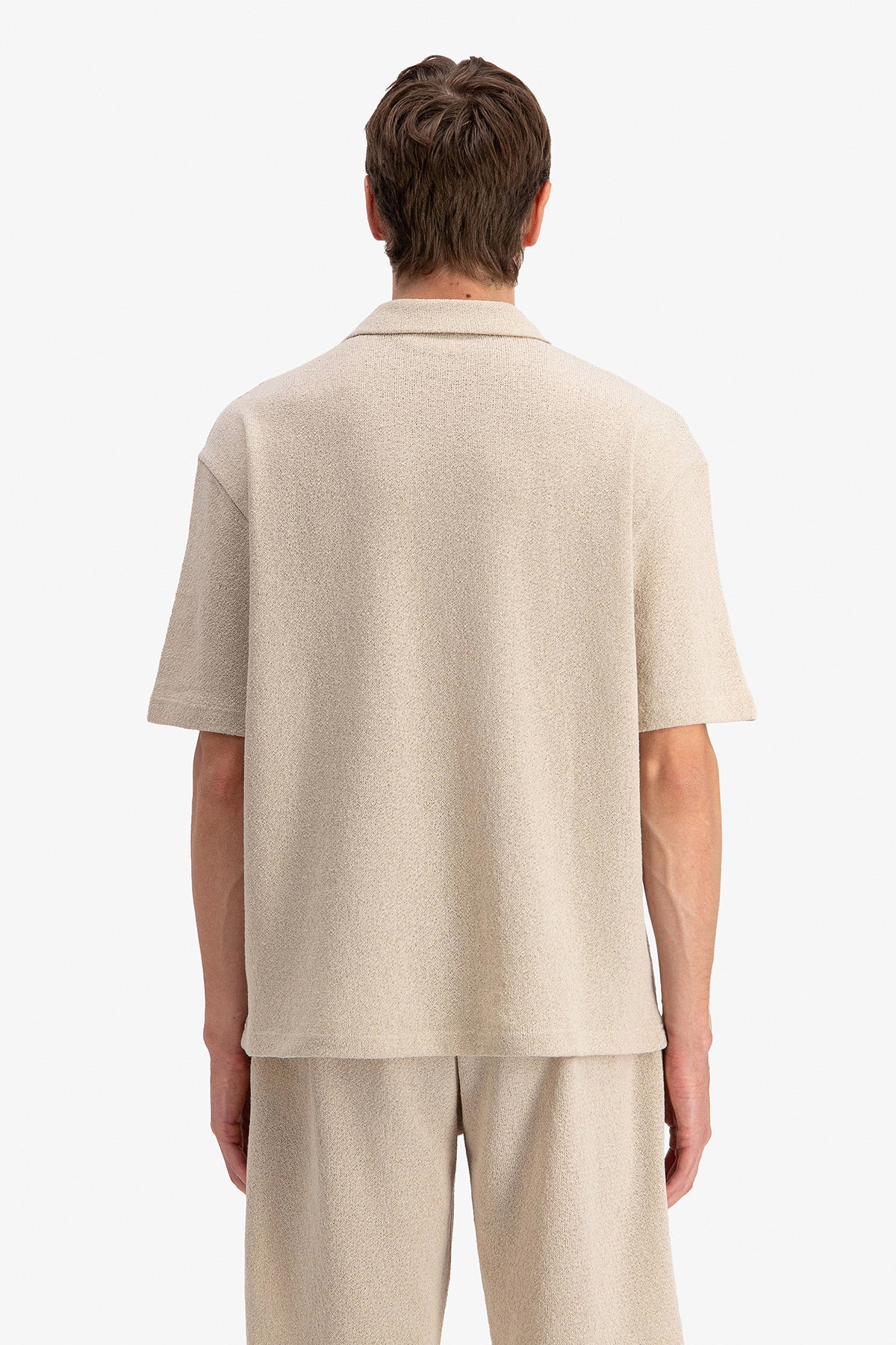 JACQUARD BUTTON SHIRT