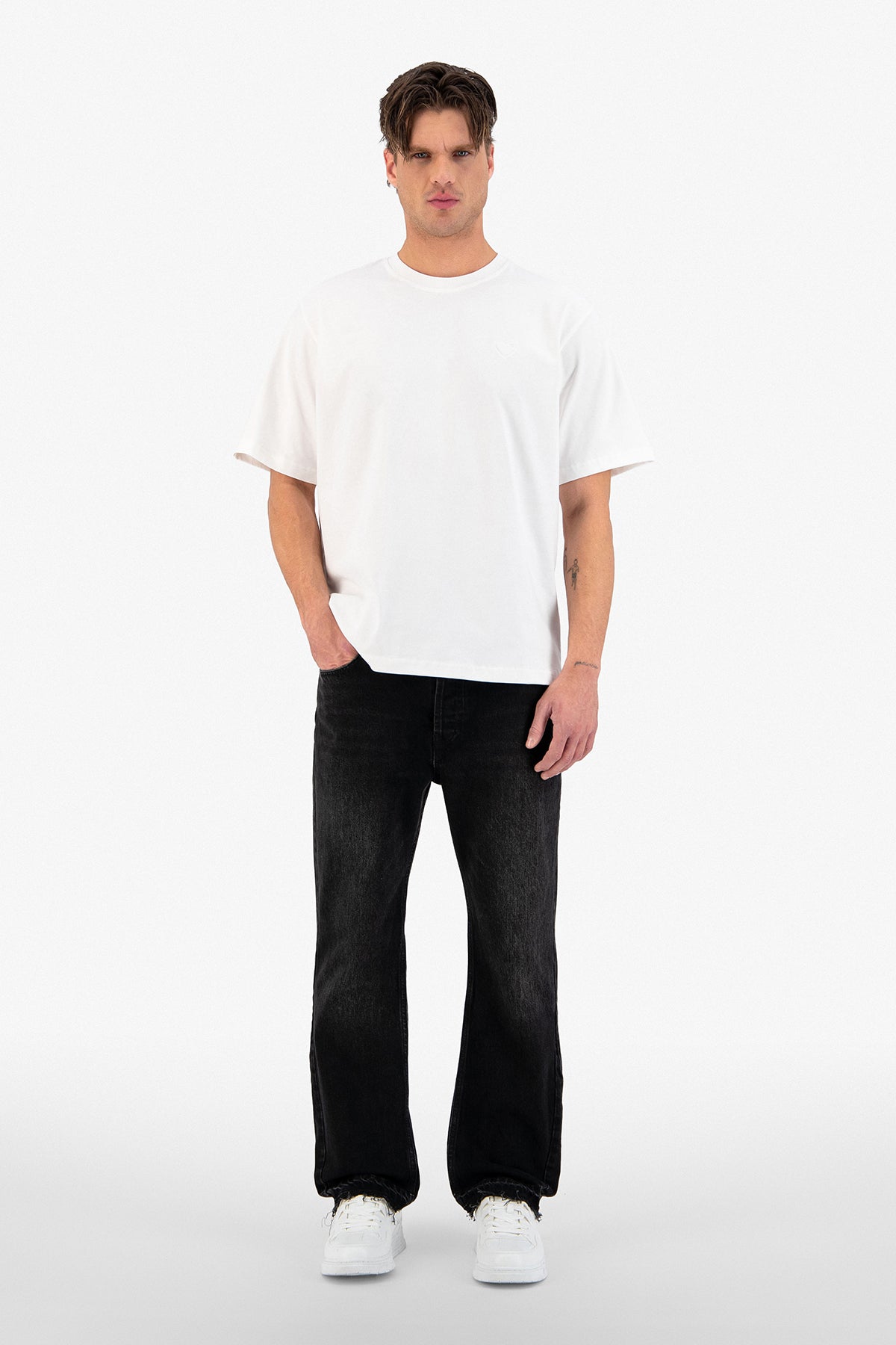 Puff Coeur Oversize Fit  Tshirt