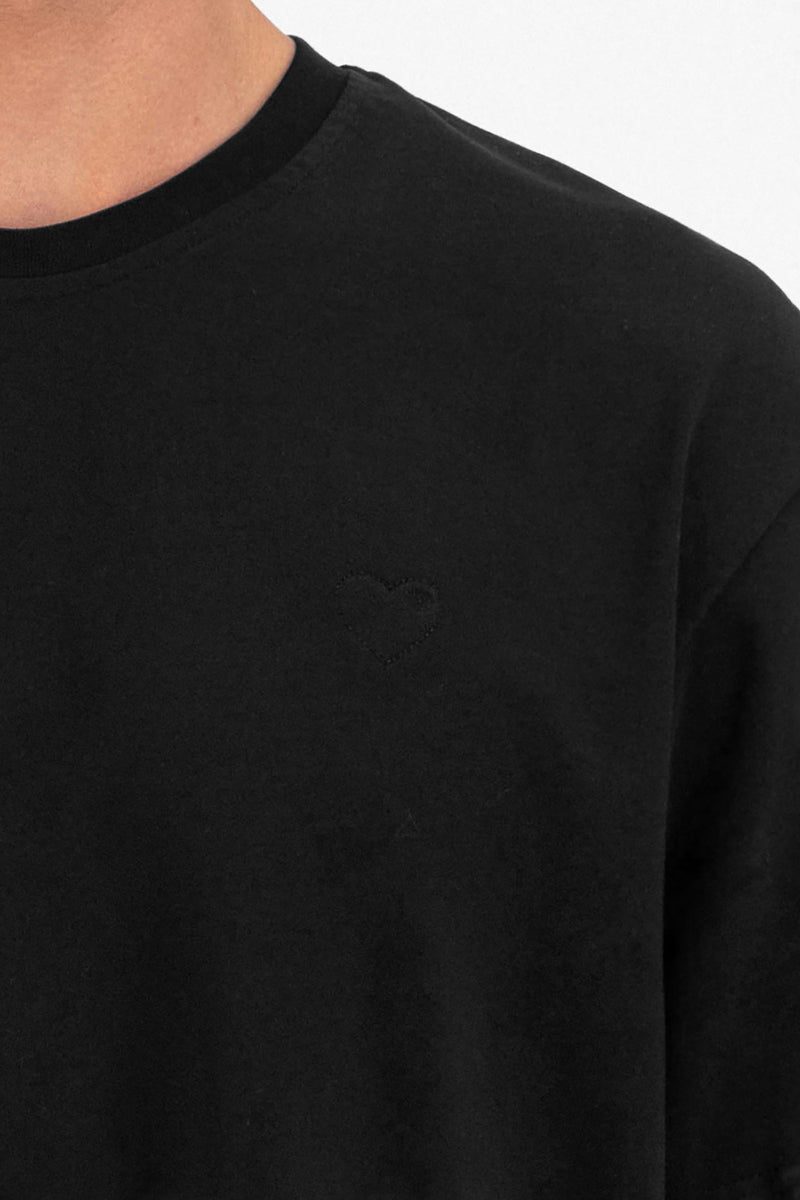 Puff Coeur Oversize Fit  Tshirt