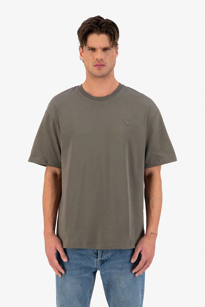 Puff Coeur Oversize Fit  Tshirt