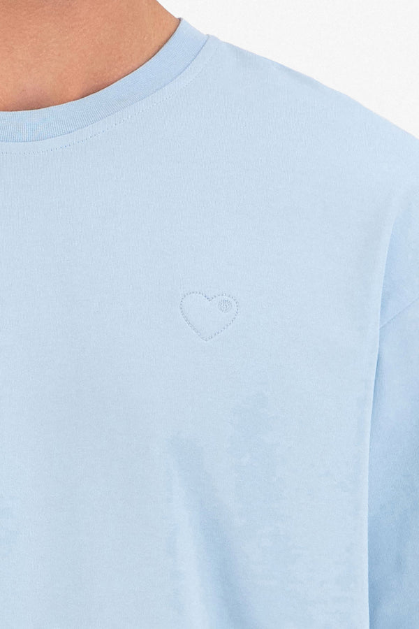 Puff Heart Oversize Fit Tshirt
