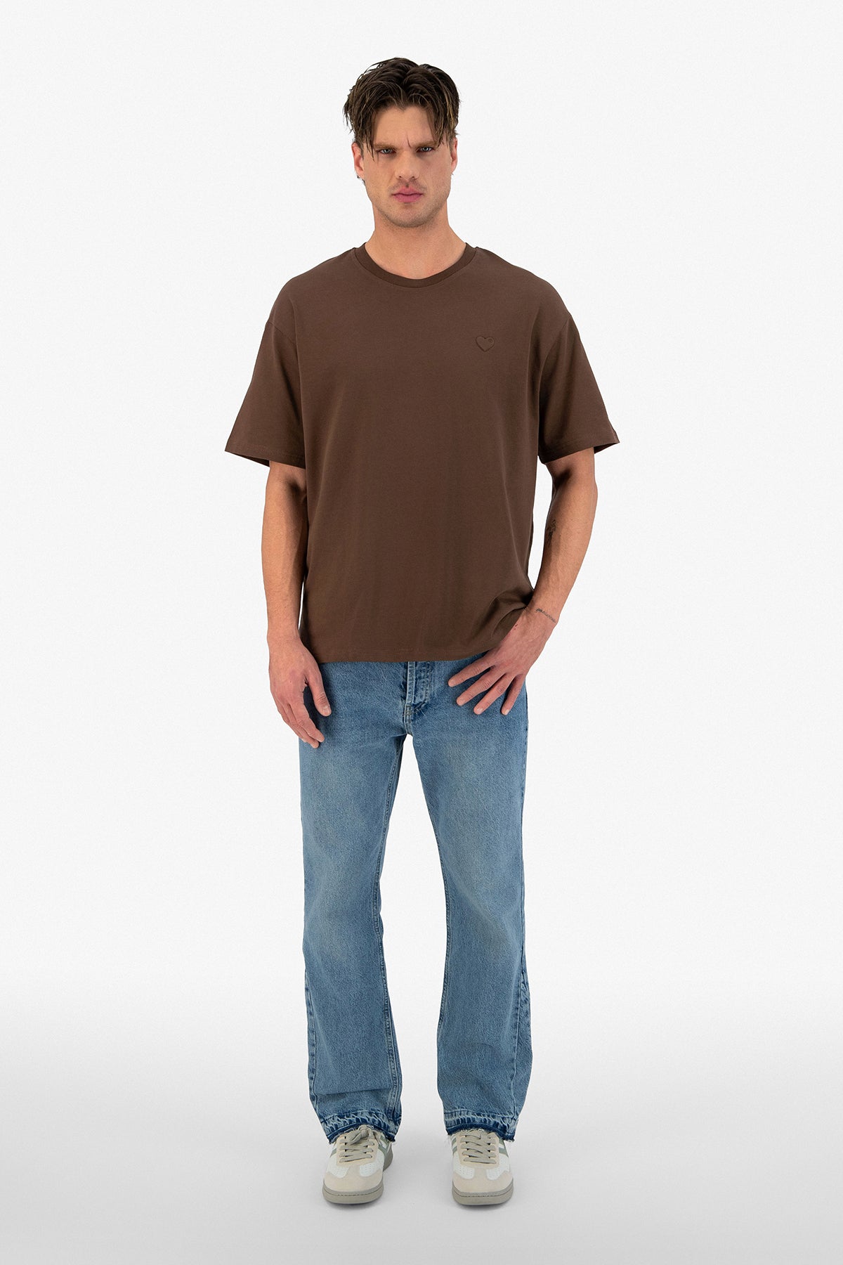 Regular Fit Puff Coeur T-Shirt