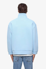 Puff Heart Quarter-Zip Sweatshirt