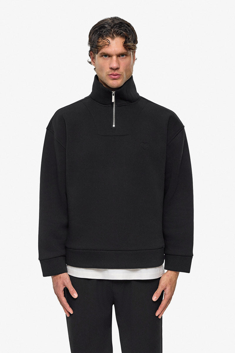 Puff Coeur QUARTER-ZIP Sweat
