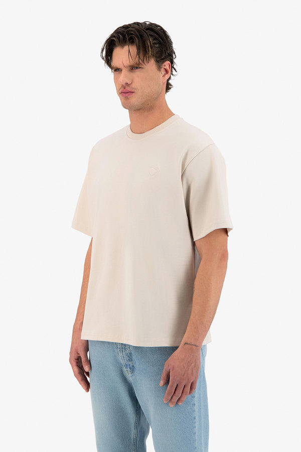 Regular Fit Puff Heart T-Shirt