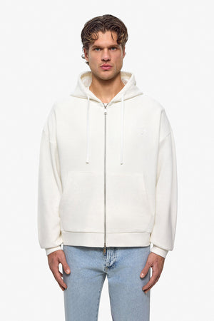 Puff Coeur Zipper Hoodie