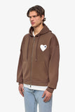 Kth Heart Zipper Hoodie